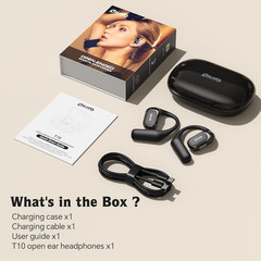 Open Ear Headphones,Over Ear Earbuds with Ergonomic Earhook,Bluetooth Headphones