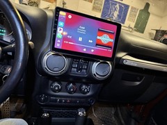 For Jeep Wrangler 2007-2017 Android 13 GPS Carplay Stereo Car Radio Touch Screen