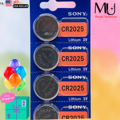 5 x SONY CR2025 Lithium Battery 3V Exp 2033+ know as DL2025 ECR2025 BR2025