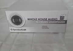 SpeakerCraft WH6.0R White In Ceiling Speaker 6.5 Inch