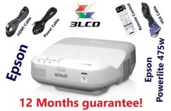Epson Powerlite 475w Ultra-Short Throw Projector