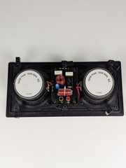 Monoprice Alpha In-Wall Center Channel Speaker – Dual 5.25 Inch (Single)