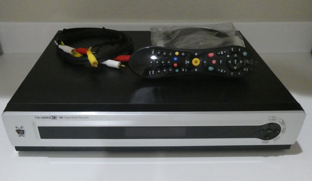 Lifetime Tivo Series 3 DVR 1TB TCD648250B for OTA HD