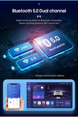 8+128GB Octa Core 10.1″ Android 12 Car Radio Stereo Navi GPS DSP WIFI/4G CarPlay