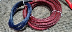 17ft 4 Gauge Hand Braided Sleeving With Lugs