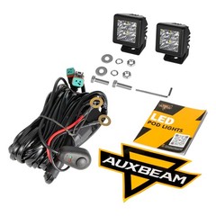 4X AUXBEAM 2″ LED Work light Bar Spot Pods Driving Fog Lamp Offroad Ditch Lights
