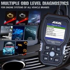 OBD2 Scanner Car Diagnostic Tool Lifetime Free Update All System Fit For Toyota