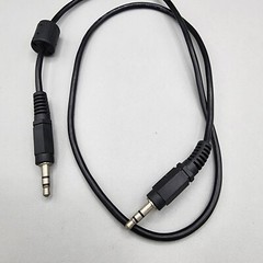 AWM E106016: 2547 Audio Cable 26AWG CSA LL80179 80C 2 ft. Black Interconnection