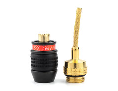 Deadbolt Flex Pin Banana Plugs for Spring Loaded Speaker Terminals