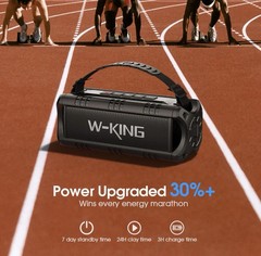 WKING D8 Mini Bluetooth Speaker 30W RMS(60W Peak) Portable Wireless Loud Speaker