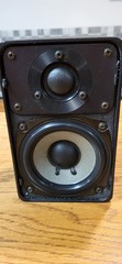 Realistic Radio Shack Minimus 7 40-2030C black single sounds excellent