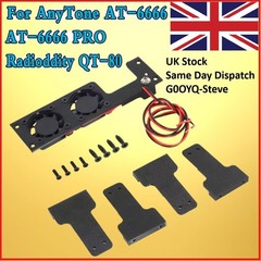 Cooling Fan Kit For AnyTone AT-6666 PRO Radioddity QT-80 Stryker SR-447