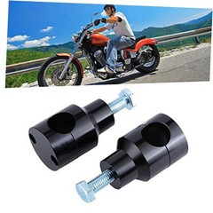 Handlebar Risers With Clamps, 25mm 1.0in Universal Circular Handlebar Riser