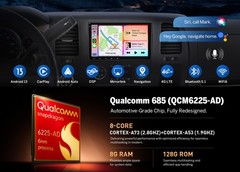Eonon GMX6S PRO Android 13 8+128 Car Stereo DSP GPS 4G for Chevy Tahoe 2007-2014