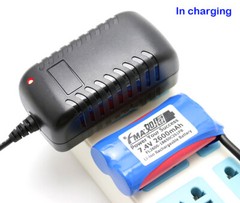 8.4V 2.5A Smart Charger for 7.2V 7.4V Li-Po Li-ion Battery w/US EU AU or UK plug