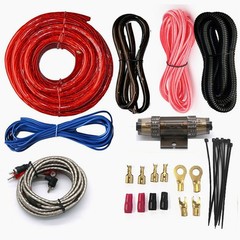 Car Complete Amplifier Wiring Kit Gauge 4GAUGE 2300W For Speakers Subwoofers RCA