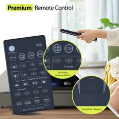 For Bose Wave Music System Remote Control For AWRCC1 AWRCC2 Radio/CD