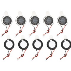 10pcs Internal Magnet Speaker 1W 8 Ohm 18mm Dia Round Loudspeaker 40mm Terminal