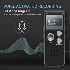 Paranormal Ghost Hunting Equipment Digital EVP Voice Activated Recorder USB US++