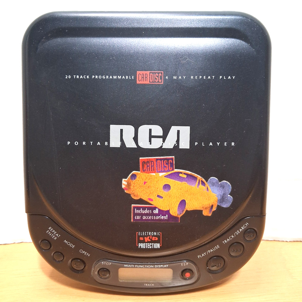 Portable CD Player – RCA – RP-7925A – Home or Vehicle Ready – AC or Battery Use