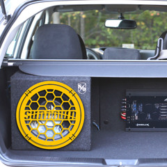 Custom Metal Raised Speaker Grill 1pc SUNDOWN AUDIOProtect Acoustic Grille
