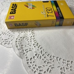BASF Extra Quality T-130 VHS Video Tape 6-1/2 Hours Brand New Sealed Blank VCR