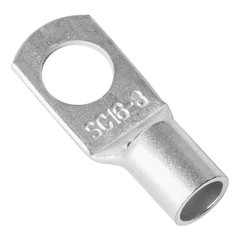 10-100pcs SC16-8 Tinned Copper Ends Lugs Ring Terminals Wire Cable Connectors US