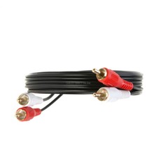 2 Rca To 2 Rca Stereo Channel Audio Cable Adapter 3ft 6f 10ft 12ft 25ft Male