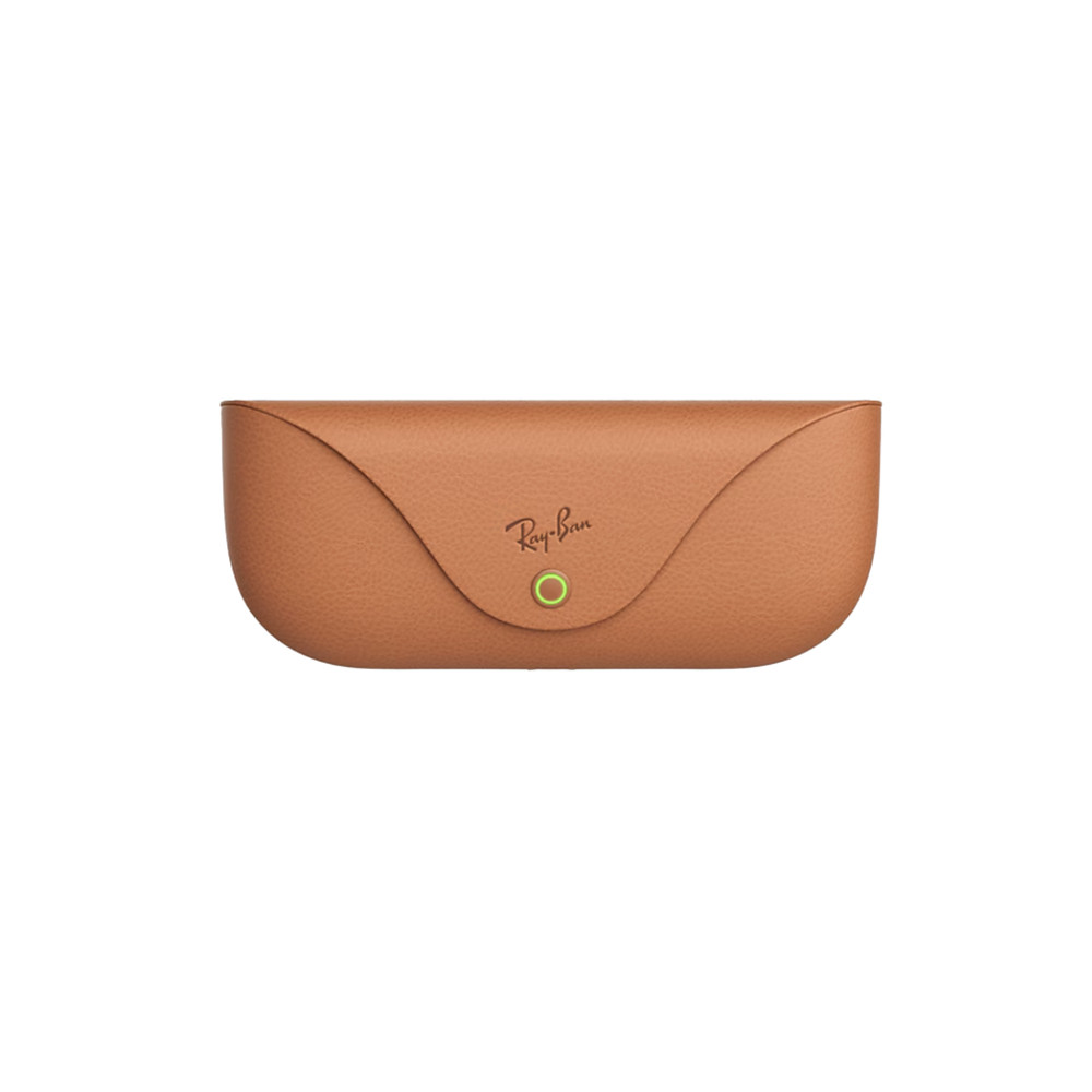 Ray-Ban Meta Wayfarer 1AT2414A00 Charging Case Brown USB-C Very Good