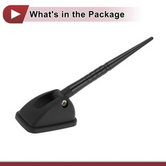 1 Pc Car Dummy Antenna with Base Truck ABS Roof Mount Antenna Decoration Only…