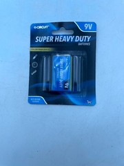 E-Circuit 284342 Super Heavy Duty 9V Battery Black & Blue For Low Drain Devices