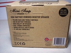 50 fifty mini amp usb / battery powered 3watt mp3 iphone pc desktop speaker