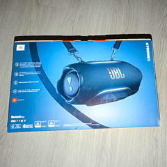 JBL Xtreme 3 Blue Portable Bluetooth Speaker with Bluetooth Connectivity