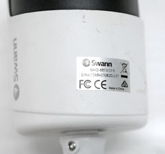 Swann NHD-887MSFB Wired PIR 4K Ultra HD Bullet Security Camera and Spotlight