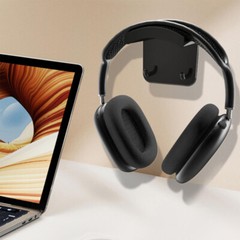 2x Headphone Hanger Wall Mount Stand for Headset Space-saving Headset Holder