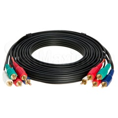 2RCA, 3RCA, 5RCA M/M Stereo Audio/Video Cable TV DVD Blu-ray PC Multipack – LOT