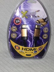 Xtreme 6ft 24K GOLD FULL HD 1.3B Ultra High Speed HDMI CABLE #83106 Solder Free