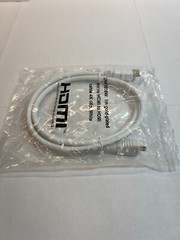 Raspberry Pi Gold-Plated Micro-HDMI to HDMI Cable White UN41009W