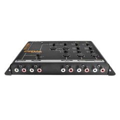 PRV EX3.5 STEREO 3 Way Electronic Crossover 2/4 In 6 RCA Output 9V RMS Car Audio