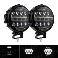 4Pcs 6” inch LED Work Lights Bar Flood Pods Off Road Fog Driving SUV ATV Truck