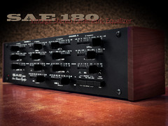 SAE 180 🌈RaRe🌈 Vintage Stereo Parametric Equalizer
