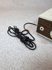 Vintage Panasonic Woodgrain Flip AM Radio Alarm Clock RC-1282 TESTED-RARE Works