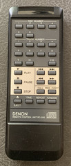 Denon RC-206 Remote Control – Used, Pro Cleaned and Tested.
