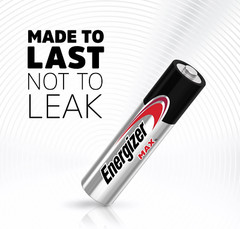 AAA Batteries Max Alkaline 4, 8, 16, 24 Variants