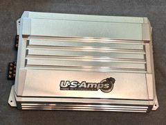 DEMO OLD SCHOOL US AMPS U.S. AMPS U.S.A AMPS AX-4300 4 CHANNEL 360 WATT AMP