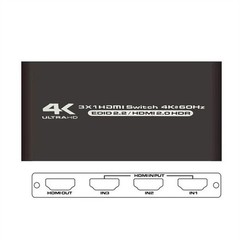 3 Port 4K 3X1 HDMI Switcher 3 In 1 Out HDMI With IR Remote Supporting HDCP2.2