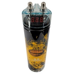 PRO 3.5 Farad Capacitor Car Audio 3500 Watts Power 12V Display + 4 Gauge amp KIT
