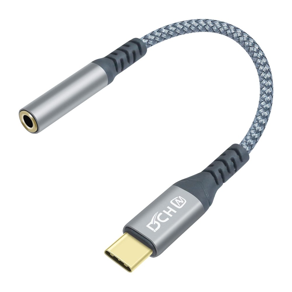 USB Type C to 3.5mm Audio Adapter Headphone Jack 3.5 mm USB-C Aux Cord Male t…