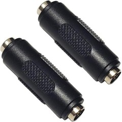 DC Power Female to Female Jack Adapter 10 Pack 2.1×5.5mm CCTV Camera Connector