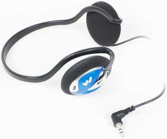 Williams AV HED 036 Deluxe Stereo Rear-wear Headphones, Adult Size